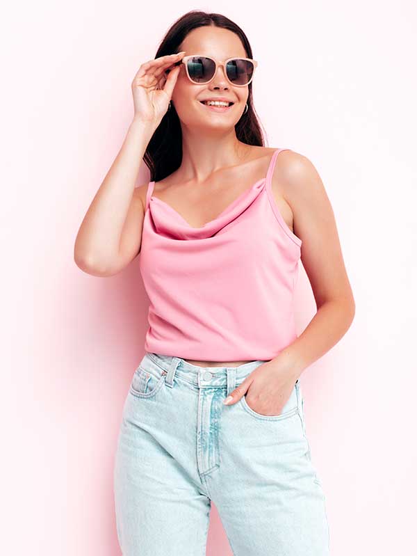 Women Pink T-shirt
