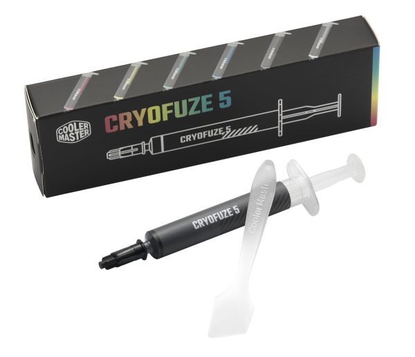 Cooler Master Cryofuze Violet Thermal Paste - for Processor, GPU, Console, Laptop | 12.6 W/m-K Thermal Conductivity | Excellent Performance | Easy to Apply | Non Corrosive