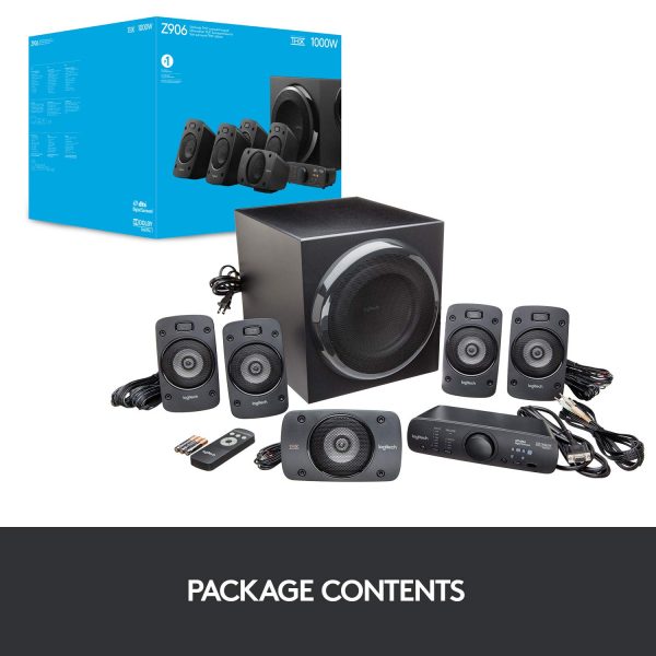 Logitech Z906 5.1 Channel Surround Speaker System - Image 9