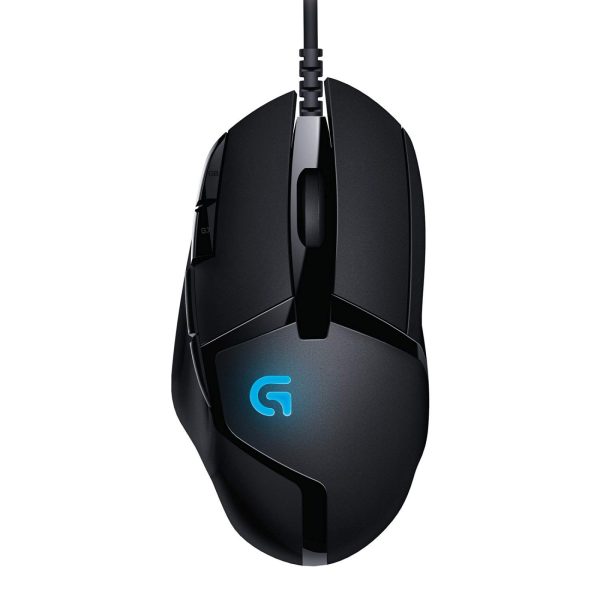 Logitech G402 Hyperion Fury USB Wired Gaming Mouse, 4,000 DPI, Lightweight, 8 Programmable Buttons, Compatible for PC/Mac - Black - Image 5